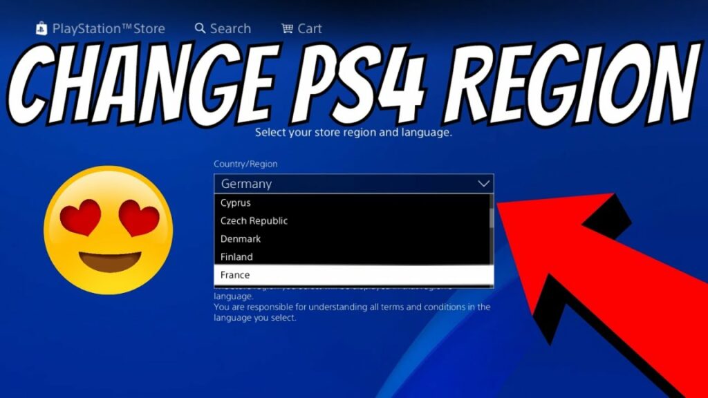 Change PSN Region on Your PS4 PS5